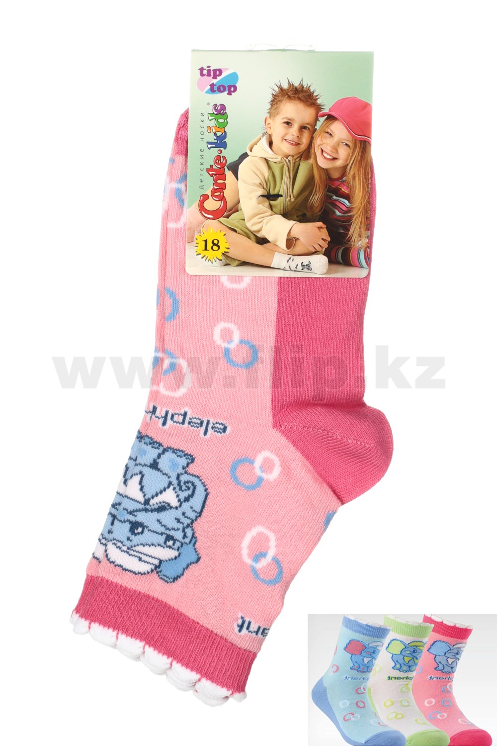 Детские носки с резинкой "Пикот" | Tip-Top | Conte Elegant