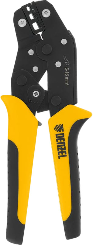 Клещи для обжима наконечников штыревых НШВ, НШВИ, НШВИ-2, 6-16 мм2 | Denzel