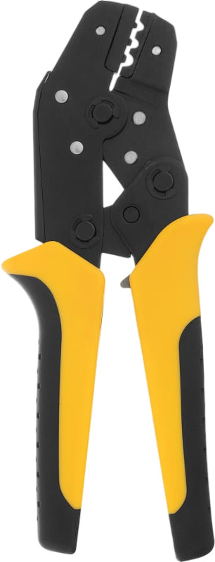 Клещи для обжима неизолированных наконечников НК и НВ, разъемов РП, 0,25 - 2,5 мм2 | Denzel