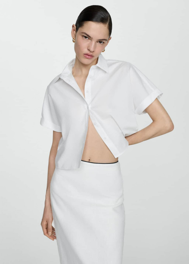 Рубашка женская | MANGO