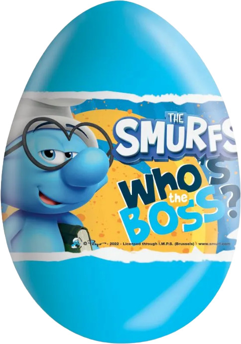 Яйцо шоколадное с сюрпризом «The Smurfs. Смурфики» | Zaini
