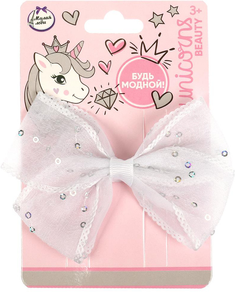 Заколка для волос - бант | Милая Леди