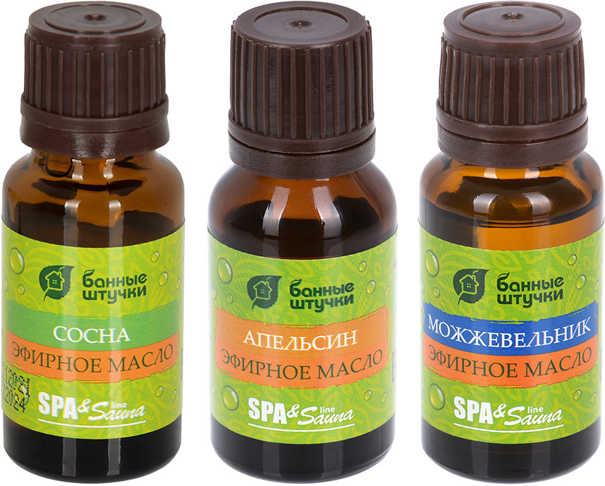Набор эфирных масел «Банька» | Банные штучки