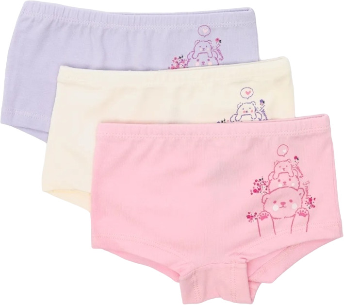 Комплект трусов-шортиков для девочек | Baykar