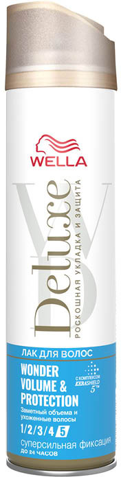Лак для волос cуперсильной фиксации «Volume Protect» | Deluxe | Wella Professionals