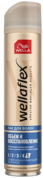 Лак для волос «Объем и восстановление» | WellaFlex | Wella Professionals