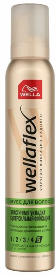 Мусс для волос суперсильной фиксации «Эластичная укладка» | WellaFlex | Wella Professionals