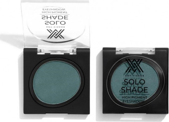 Тени для век «Solo Shade», оттенок 56 Тёмно-зеленый