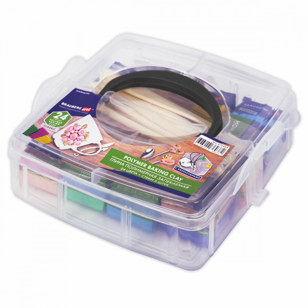 Глина полимерная запекаемая | Art Classic | Brauberg