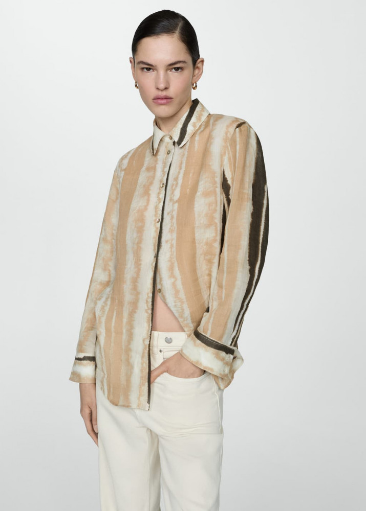 Рубашка женская | MANGO