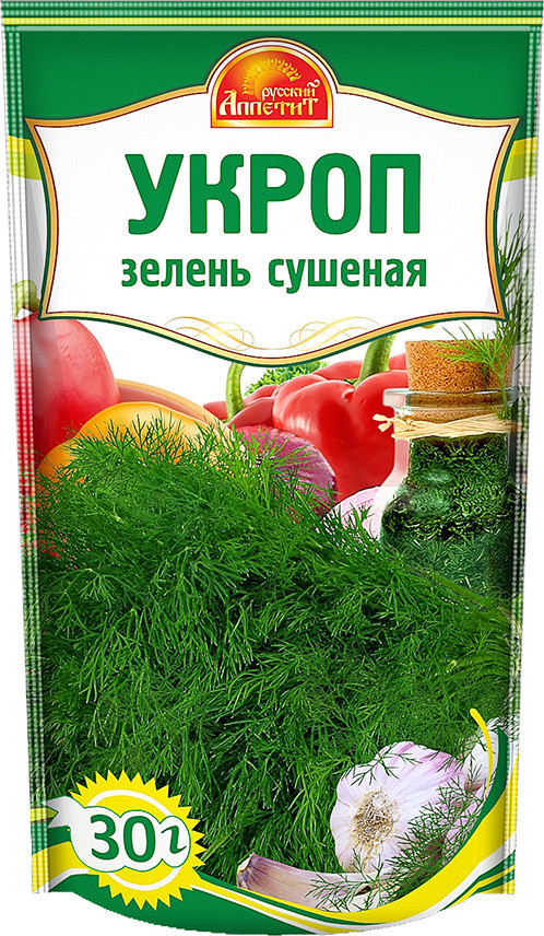 Укроп Русский аппетит сушеный | Русский аппетит
