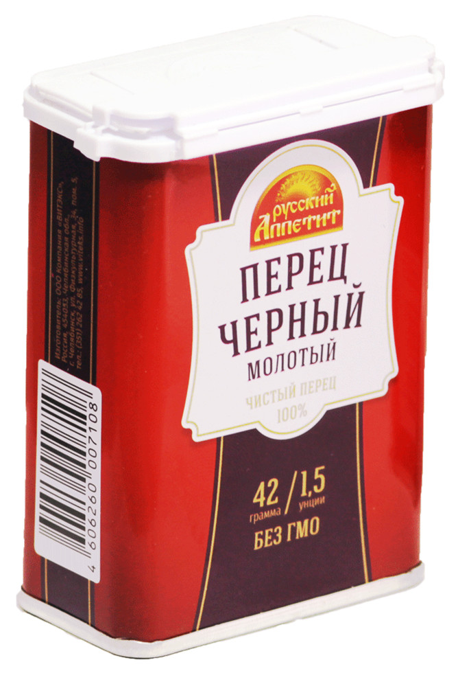 Перец черный молотый | Русский аппетит
