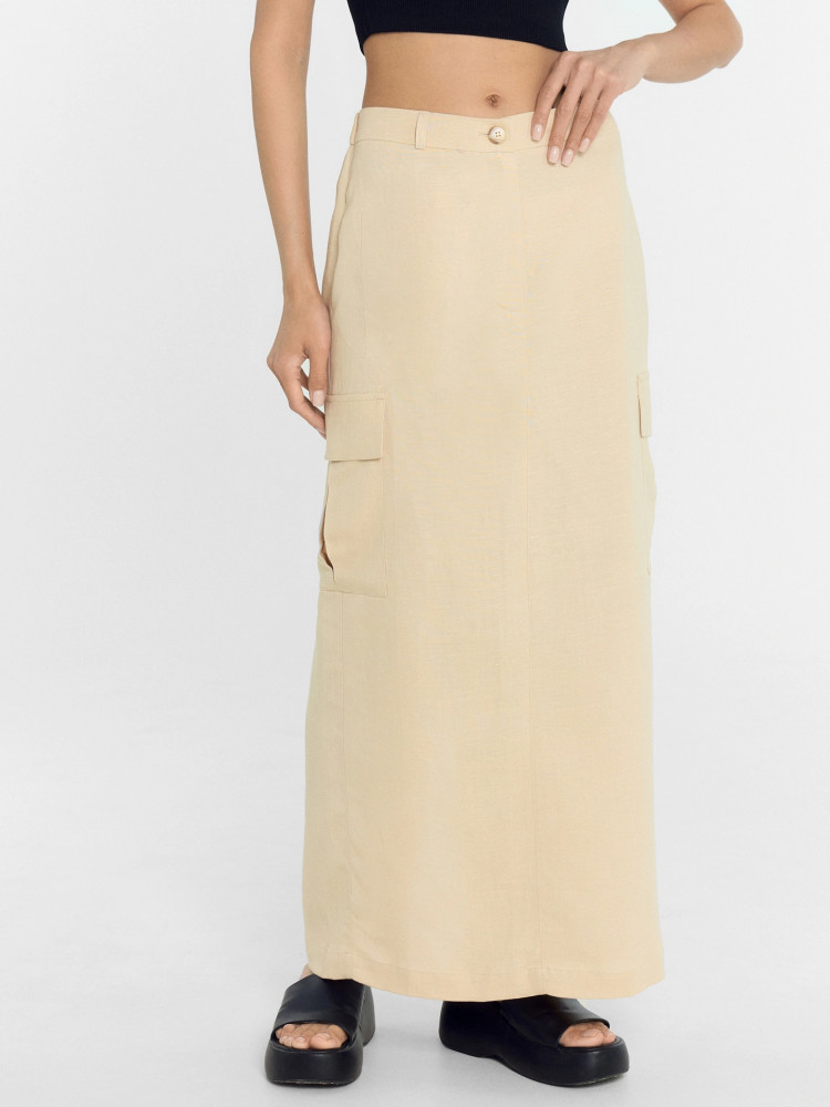 Юбка женская | Льняная коллекция | Mark Formelle