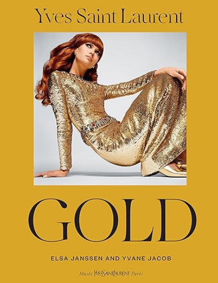 Yves Saint Laurent. Gold. Fashion
