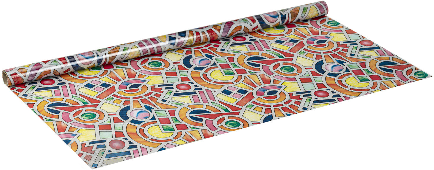 Пленка на окно самоклеящаяся «Абстракт» | Daswerk