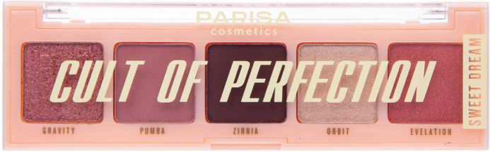Палетка теней для век «Cult of Perfection», оттенок 7 Sweet dream | Parisa Cosmetics