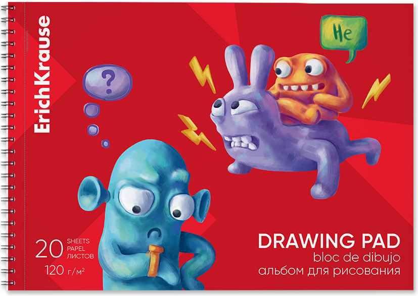 Альбом для рисования | Jolly Friends | Erich Krause