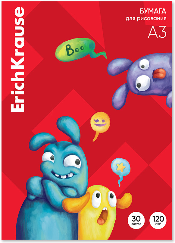 Бумага для рисования | Jolly Friends | Erich Krause