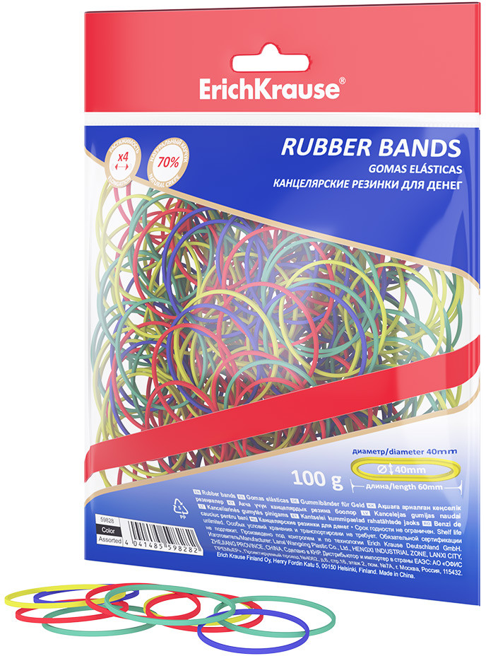 Резинка канцелярская для денег | Erich Krause