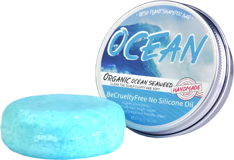 Шампунь твердый ручной работы «Океан»