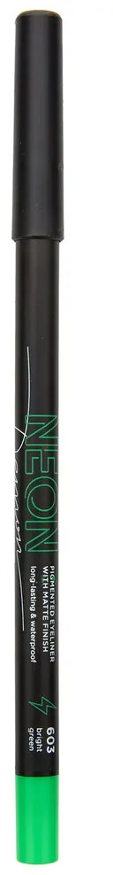 Карандаш для глаз «Neon», оттенок 603 Bright Green | Parisa Cosmetics