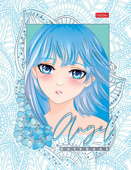 Бизнес-блокнот «Аниме ангелы» | АНИМЕ | Hatber