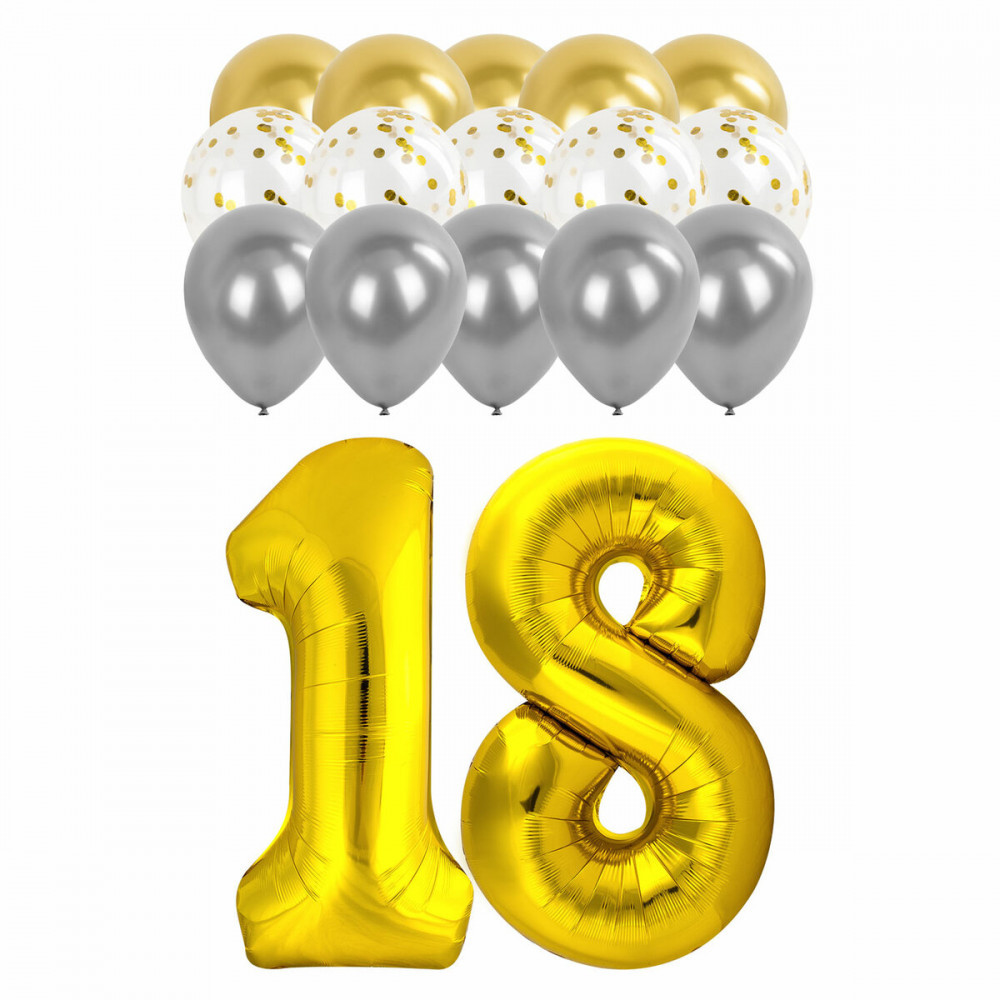 Набор для декора «18 лет» | Brauberg