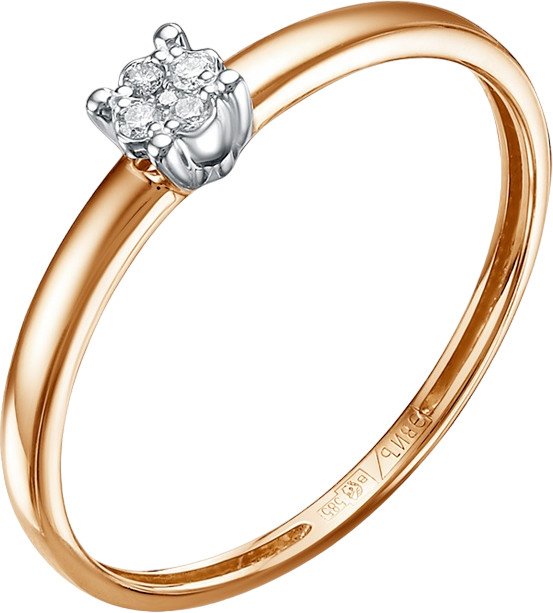 Кольцо из золота с бриллиантами | Family Jewelry