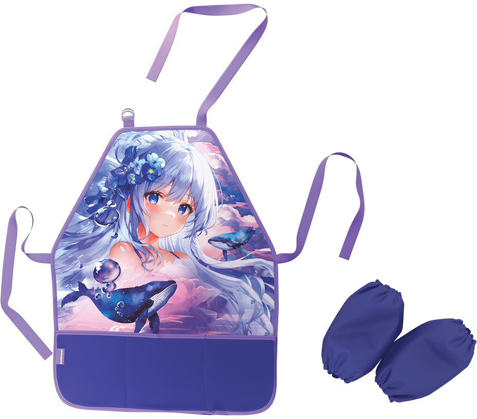 Фартук с нарукавниками | Kawaii Whale | Erich Krause