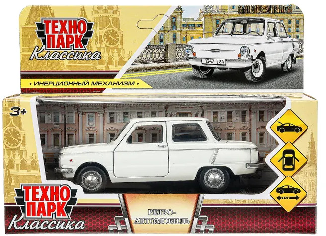 Машина инерционная «Ретроавтомобиль» | Классика | Технопарк