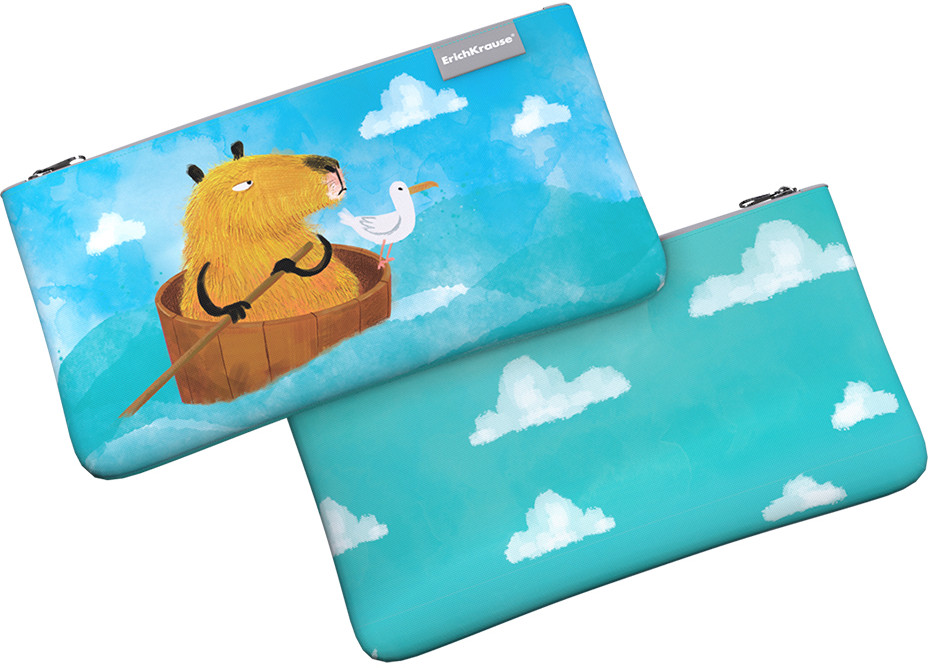 Пенал-конверт | Capybara Travel | Erich Krause