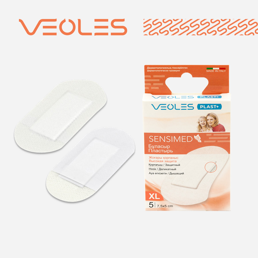 Пластырь защитный деликатный «дышащий» | VEOLES