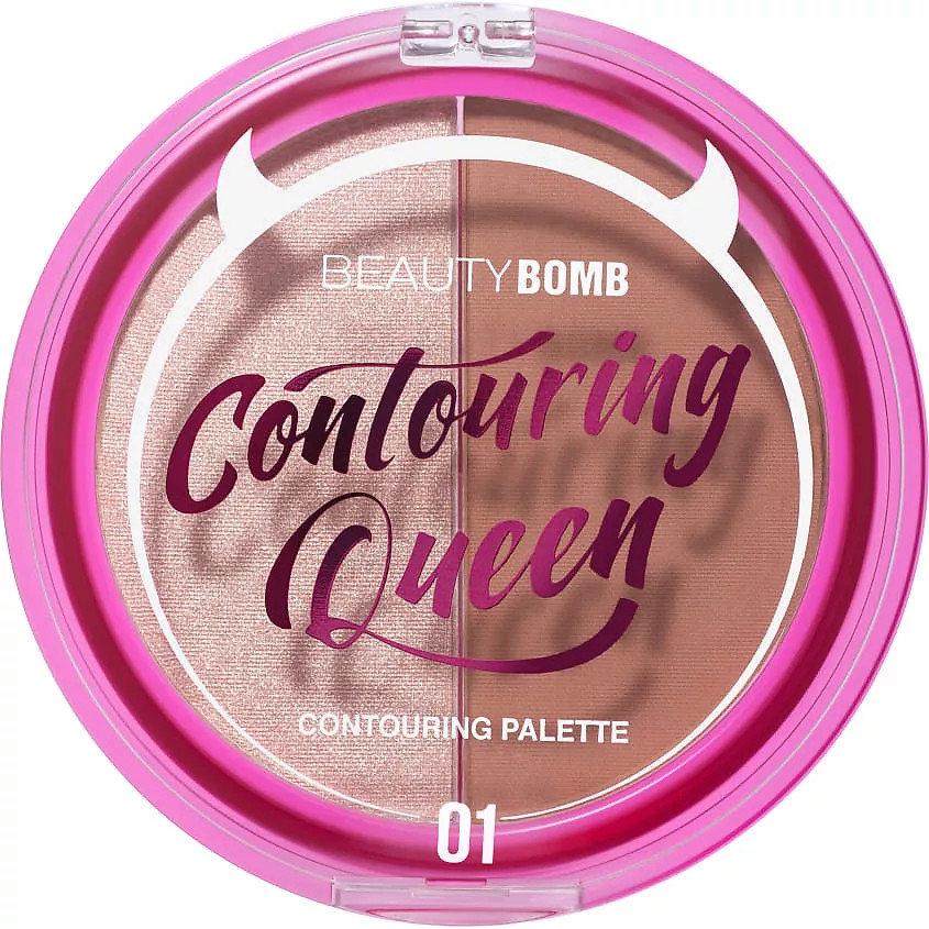 Палетка для контуринга «Countouring Queen», оттенок 01 | Beauty Bomb