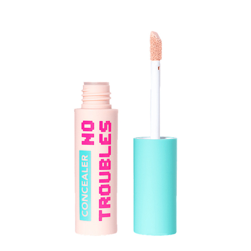 Консилер для лица жидкий «No Troubles», оттенок 01 | Beauty Bomb