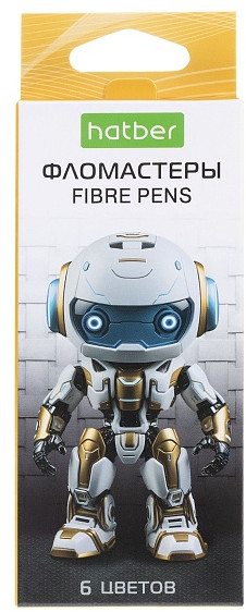 Набор фломастеров «Робо» | Hatber