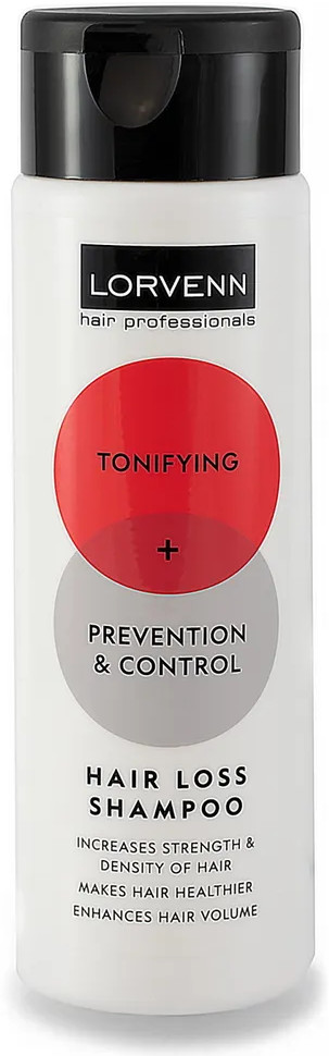 Шампунь против выпадения волос тонизирующий «Tonifying + Prevention & Control Hair Loss Shampoo» | Lorvenn Hair Professionals