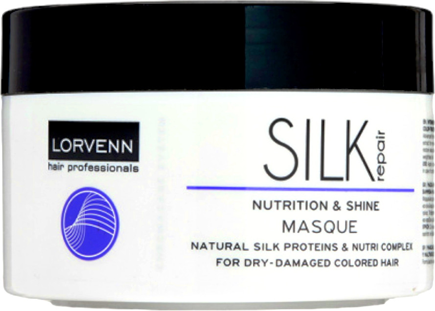 Маска для волос с протеинами шелка «Chromacare System Silk Repair Nutrition and Shine Masque» | Lorvenn Hair Professionals