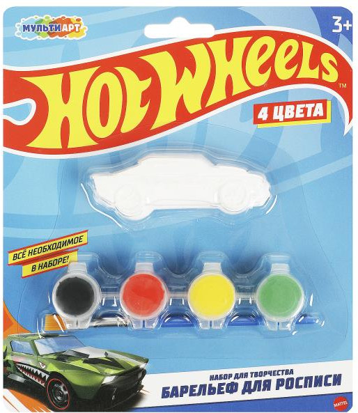 Барельеф для росписи | Hot wheels | Multi Art