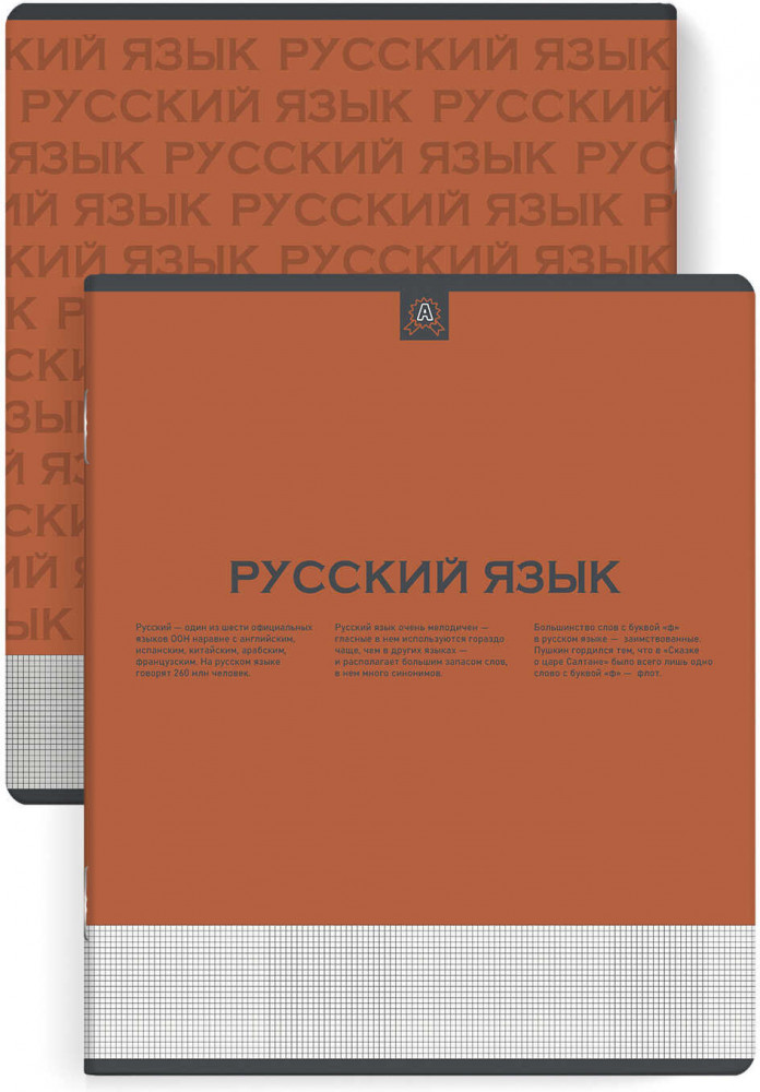 Тетрадь предметная «Русский язык» | Нескучная классика | Феникс +