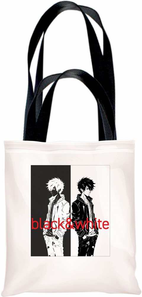 Сумка-шоппер «Black & White» | Lamark