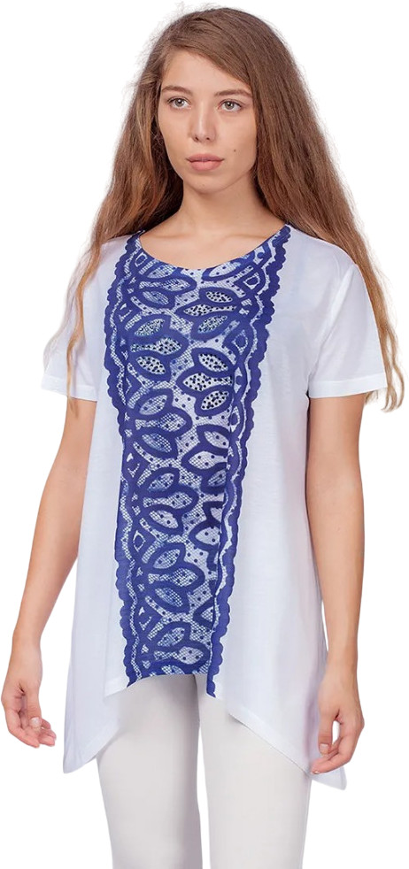 Футболка женская "T-shirt Pizzo" | OMERO