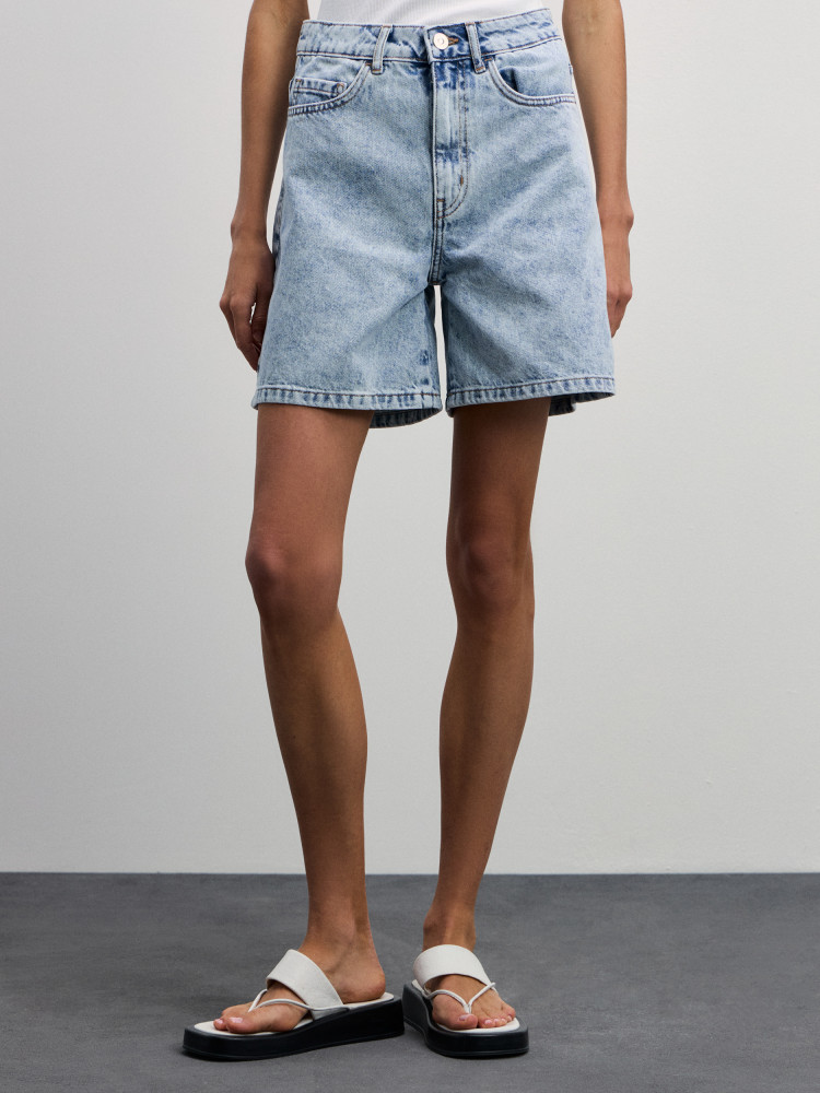 Шорты джинсовые женские | ZARINA