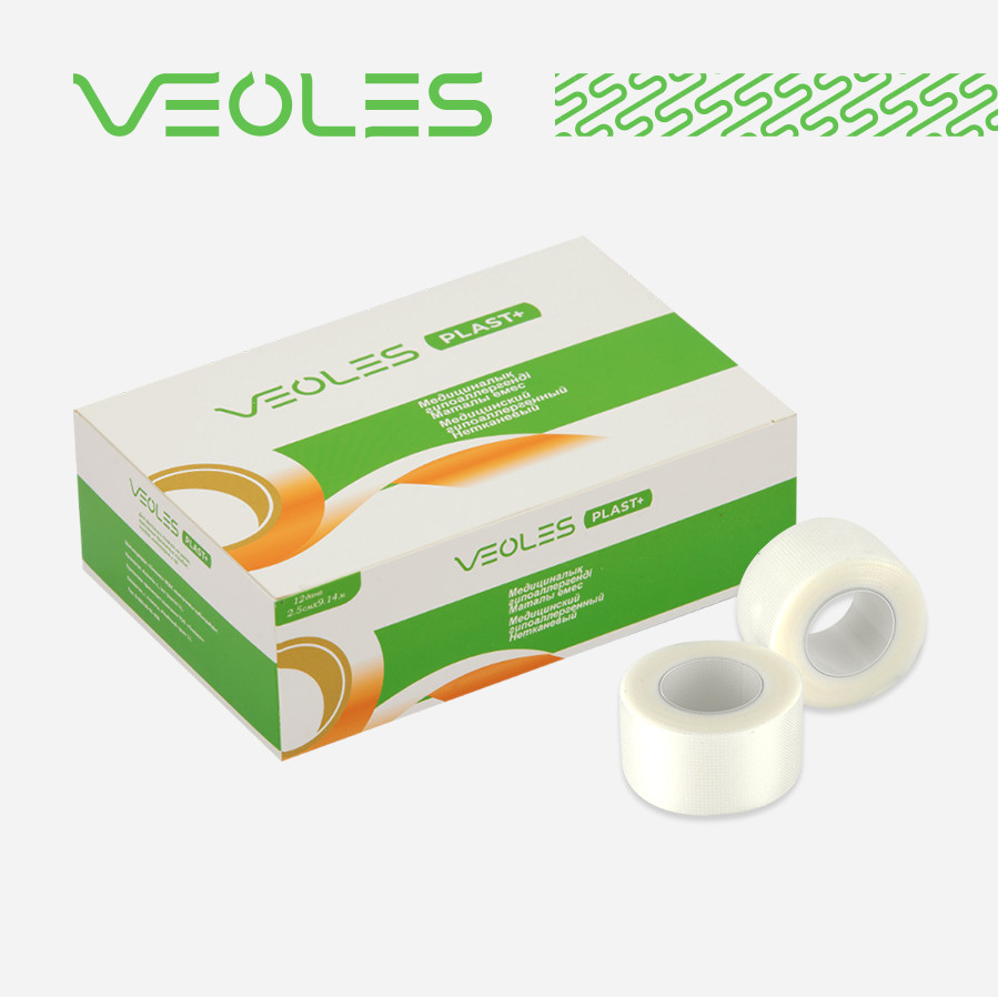 Пластырь в рулоне медицинский на нетканой основе | VEOLES