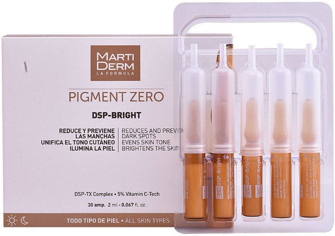 Набор сывороток для лица для осветления пигментации «DSP-Bright Ampoules» | MartiDerm