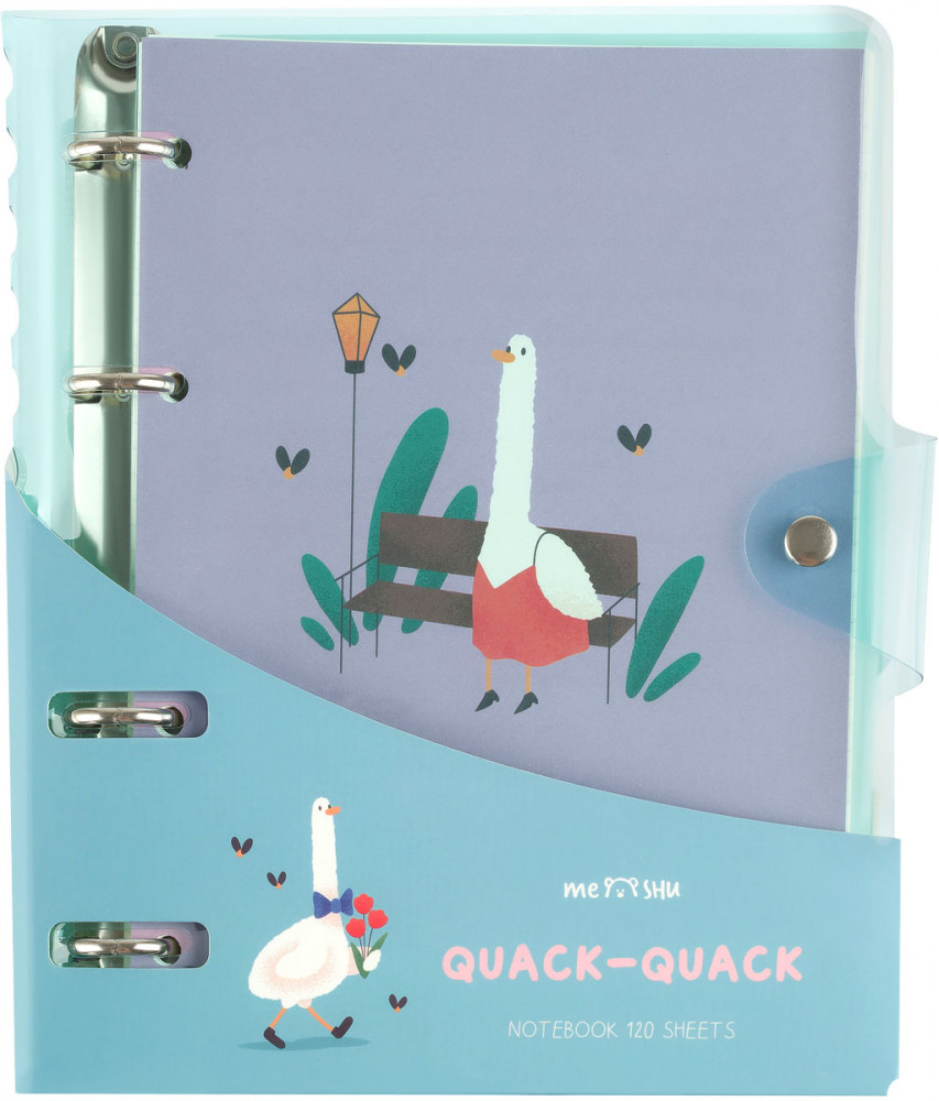 Тетрадь на кольцах «Quack-Quack» | Meshu