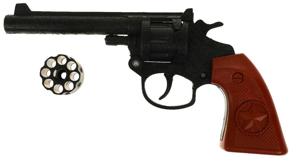 Револьвер для стрельбы пистонами | Играем вместе