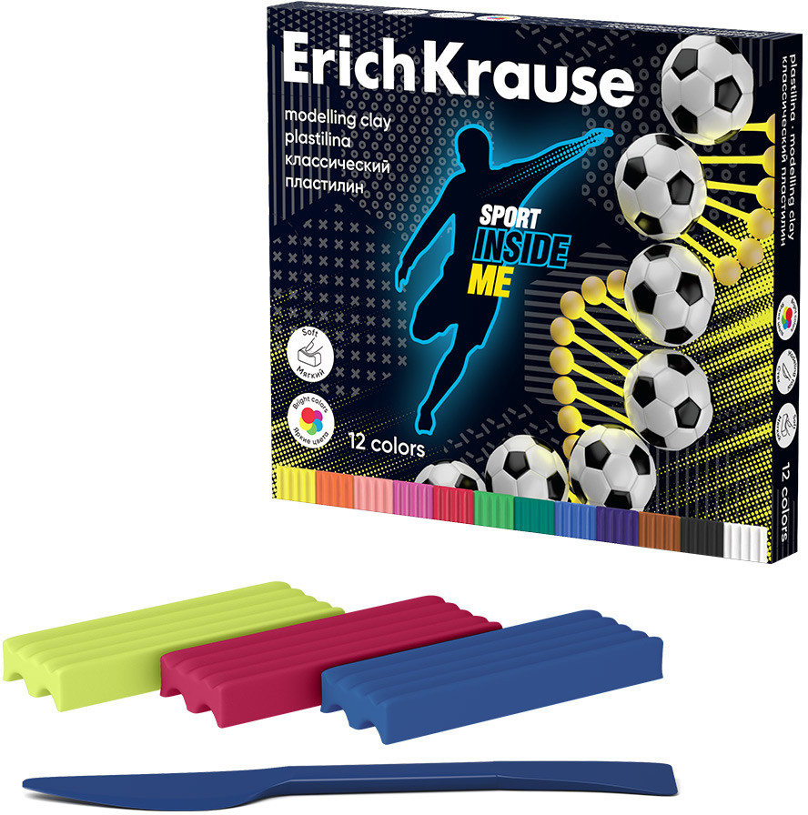 Пластилин классический | Sport DNA | Erich Krause