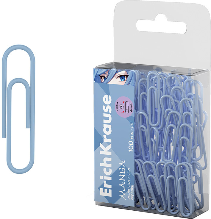 Скрепки металлические | Manga | Erich Krause