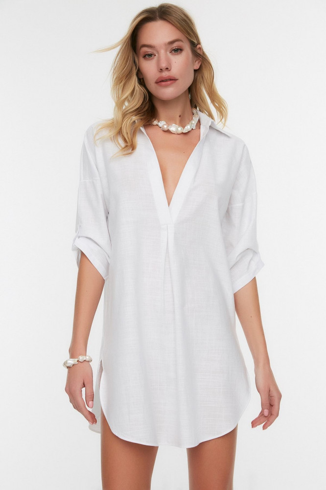 Платье пляжное женское | TRENDYOLMİLLA