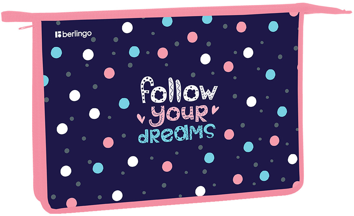 Папка для тетрадей «Colored dots» | Colored dots | Berlingo